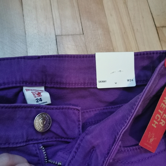 True religion skinny jeans size  24 bnwt - Picture 2 of 5